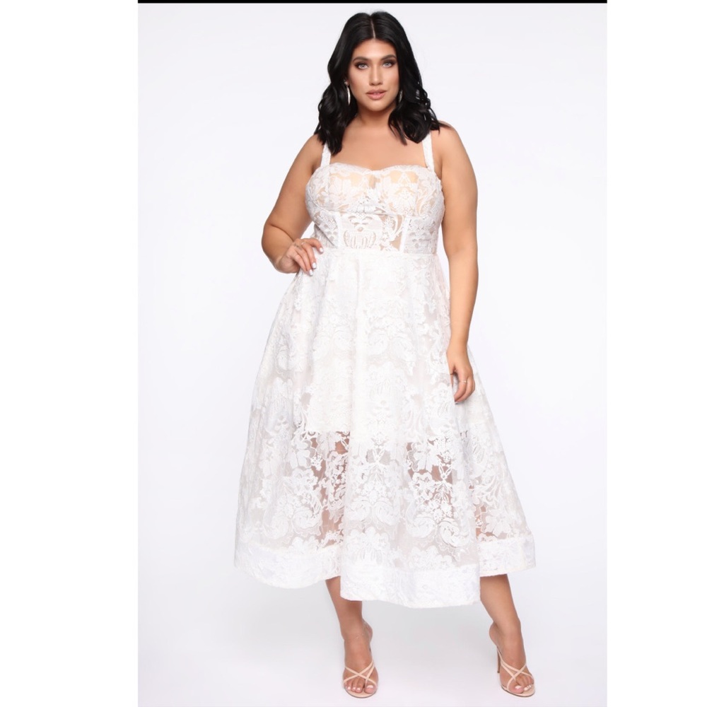 SLEEVELESS MIDI DRESS
